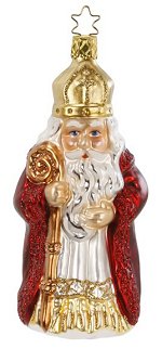 Glorious St Nikolaus<br>Inge-glas Ornament